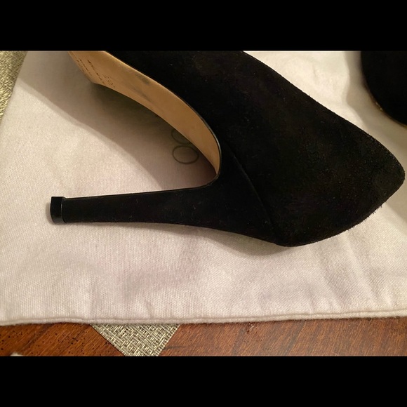 Jimmy Choo Black Suede Pumps - Picture 8 of 15